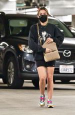 LUCY HALE Shopping at Whole Foods in Los Angeles February 02/24/2021