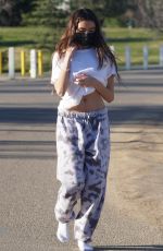 MADISON BEER Out at a Park in West Hollywood 02/20/2021