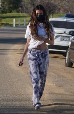 MADISON BEER Out at a Park in West Hollywood 02/20/2021