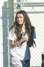 MADISON BEER Out at a Park in West Hollywood 02/20/2021