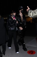 MADS LEWIS at BOA Steakhouse in West Hollywood 02/04/2021
