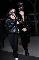 MADS LEWIS at BOA Steakhouse in West Hollywood 02/04/2021