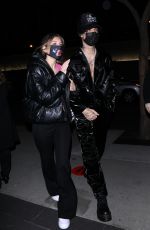 MADS LEWIS at BOA Steakhouse in West Hollywood 02/04/2021