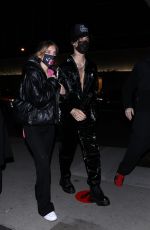 MADS LEWIS at BOA Steakhouse in West Hollywood 02/04/2021