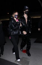MADS LEWIS at BOA Steakhouse in West Hollywood 02/04/2021