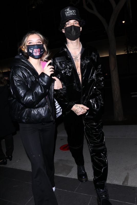 MADS LEWIS at BOA Steakhouse in West Hollywood 02/04/2021