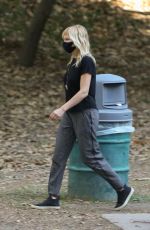 MALIN AKERMAN Out at a Park in Los Angeles 02/23/2021