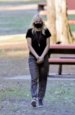 MALIN AKERMAN Out at a Park in Los Angeles 02/23/2021