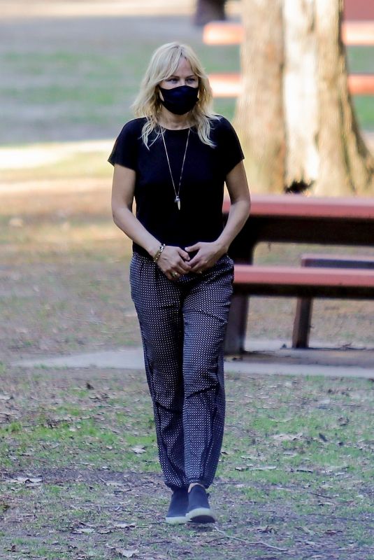 MALIN AKERMAN Out at a Park in Los Angeles 02/23/2021