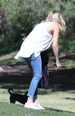 MALIN AKERMAN Out at a Park in Los Angeles 02/27/2021