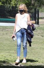 MALIN AKERMAN Out at a Park in Los Angeles 02/27/2021