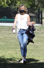 MALIN AKERMAN Out at a Park in Los Angeles 02/27/2021