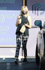 MALIN AKERMAN Out for Coffee in Los Feliz 02/06/2021