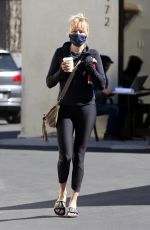 MALIN AKERMAN Out for Coffee in Silver Lake 02/20/2021