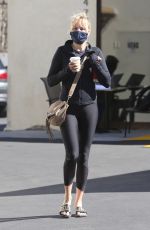 MALIN AKERMAN Out for Coffee in Silver Lake 02/20/2021
