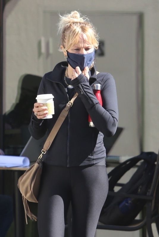 MALIN AKERMAN Out for Coffee in Silver Lake 02/20/2021