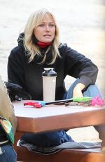 MALIN AKERMAN Out in Los Feliz 02/17/2021