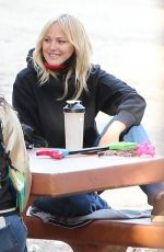 MALIN AKERMAN Out in Los Feliz 02/17/2021
