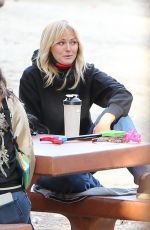 MALIN AKERMAN Out in Los Feliz 02/17/2021