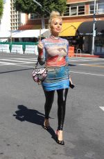 MARCELA IGLESIAS Heading to a Dentist in Beverly Hills 02/26/2021