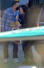 MARGOT ROBBIE on the Set of David O