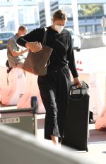 MARIA SHARAPOVA at LAX Airpot in Los Angeles 02/03/2021