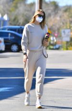 MARIA SHARAPOVA Out Shopping in Santa Barbara 01/31/2021