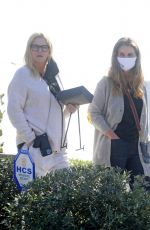 MARIA SHRIVER and SHERYL BERKOFF Out in Montecito 02/07/2021