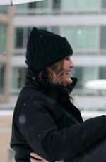 MARISKA HARGITAY on the Set of Law and Order: Organized Crimer in New York 02/19/2021