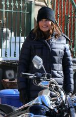 MARISKA HARGITAY on the Set of Law and Order: Special Victims Unit in Red Hook 02/03/2021