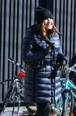 MARISKA HARGITAY on the Set of Law and Order: Special Victims Unit in Red Hook 02/03/2021