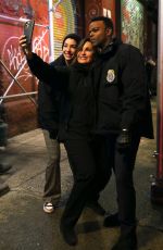MARISKA HARGITAY on the Set of Law and Order: SVU in New York 02/24/2021