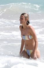 MARLOES STEVENS in Bikinis at a Beach in St. Barths 02/04/2021