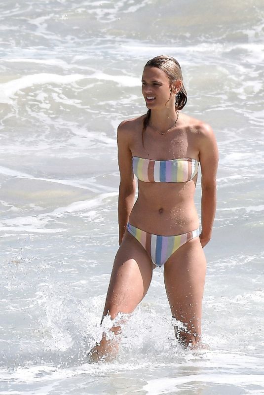 MARLOES STEVENS in Bikinis at a Beach in St. Barths 02/04/2021