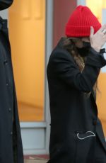 MARY KATE OLSEN Leaves Maison Mayle in New York 02/25/2021