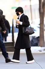 MARY KATE OLSEN Out in New York 02/11/2021