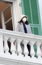 MATILDA DE ANGELIS Arrives at Her Hotel in Sanremo 02/27/2021