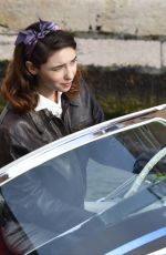 MATILDA DE ANGELIS on the Set of Across The River And Into The Trees in Venice 02/02/2021