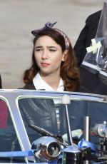 MATILDA DE ANGELIS on the Set of Across The River And Into The Trees in Venice 02/02/2021
