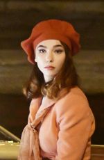 MATILDA DE ANGELIS on the Set of Across The River And Into The Trees in Venice 02/04/2021