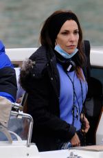 MATILDA DE ANGELIS on the Set of Across The River And Into The Trees in Venice 02/04/2021