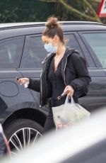MAURA HIGGINS Shopping at Tesco in London 02/24/2021