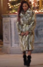MEAGAN GOOD Out Filming in New York 02/10/2021