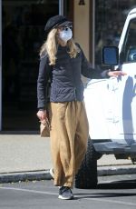 MEG RYAN Out Shopping in Santa Monica 02/20/2021