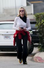 MELANIE GRIFFITH Out with a Friend in Beverly Hills 02/14/2021
