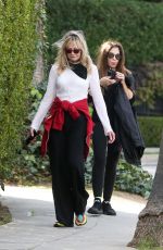 MELANIE GRIFFITH Out with a Friend in Beverly Hills 02/14/2021