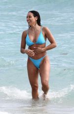 MELISSA GORGA in Bikini at a Beach in Miami 02/17/2021