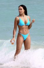 MELISSA GORGA in Bikini at a Beach in Miami 02/17/2021