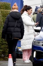 MICHELLE KEEGAN on the Set of Brassic in Manchester 02/16/2021