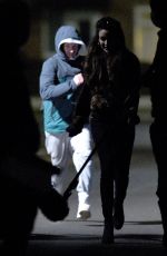 MICHELLE KEGAN on the Set of Brassic TV Show in Manchester 02/15/2021